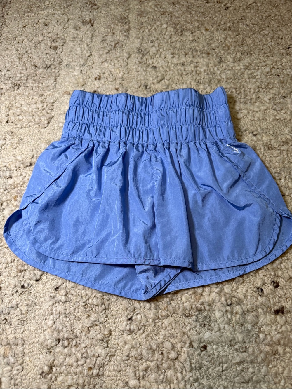 FP Movement by Free People Periwinkle Smocked Waist Skort